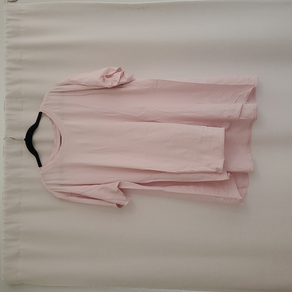 Free People Movement Leg Day Tee Pink Large